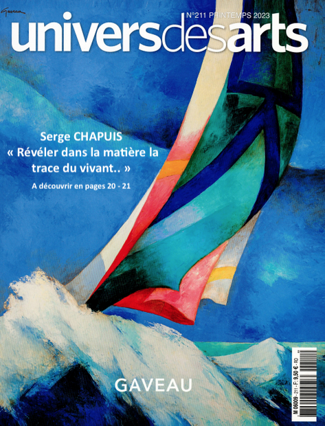 Publication double page dans Univers des Arts