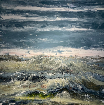080 x 080 - Peinture par cristallisation - 2023